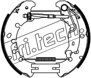 16380 fri.tech. Комплект тормозных колодок