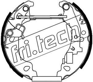 16167 fri.tech. Комплект тормозных колодок