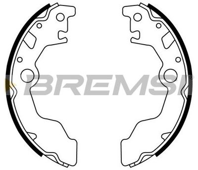 GF0888 BREMSI Комплект тормозных колодок