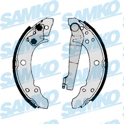 80140 SAMKO Комплект тормозных колодок
