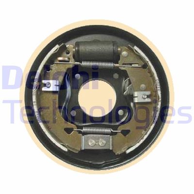 LG15071 DELPHI Комплект тормозных колодок