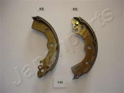 GF142AF JAPANPARTS Комплект тормозных колодок