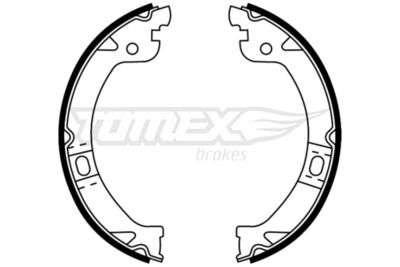 TX2226 TOMEX Brakes Комплект тормозных колодок