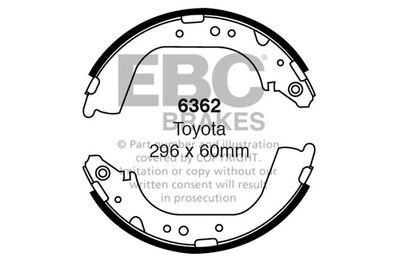 6362 EBC Brakes Комплект тормозных колодок