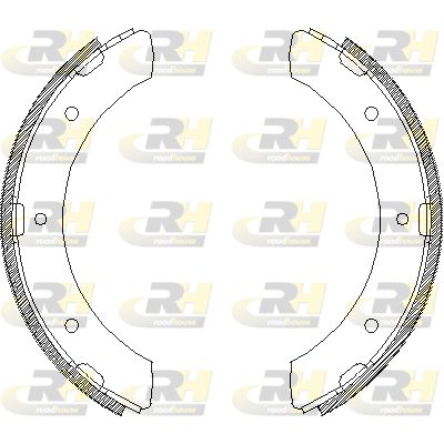 430900 ROADHOUSE Комплект тормозных колодок