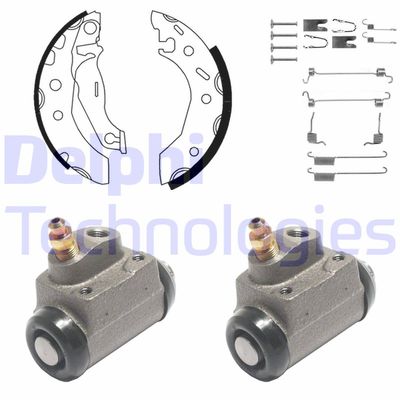 952 DELPHI Комплект тормозных колодок