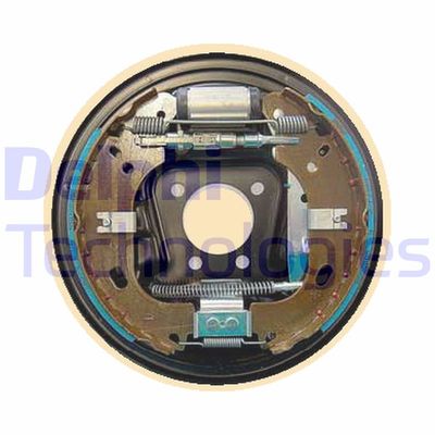 LG16057 DELPHI Комплект тормозных колодок
