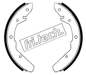 1124260 fri.tech. Комплект тормозных колодок