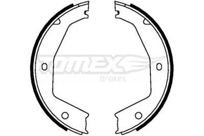 TX2244 TOMEX Brakes Комплект тормозных колодок