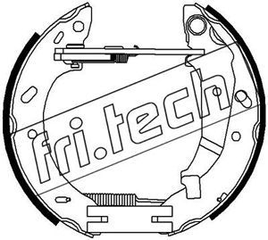 16354 fri.tech. Комплект тормозных колодок