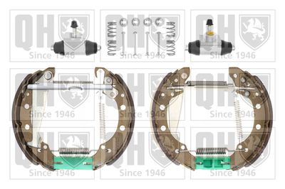 BS836K2 QUINTON HAZELL Комплект тормозных колодок