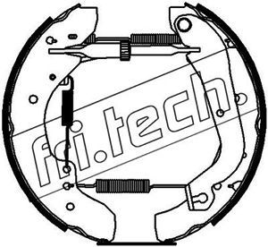 16201 fri.tech. Комплект тормозных колодок