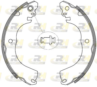 425700 ROADHOUSE Комплект тормозных колодок