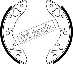 1007008 fri.tech. Комплект тормозных колодок