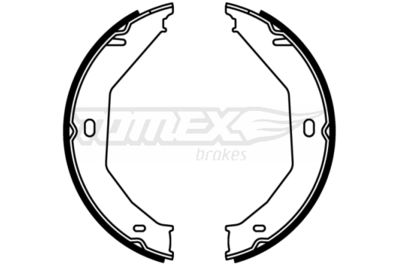 TX2258 TOMEX Brakes Комплект тормозных колодок