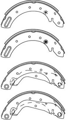 FT2146 FIT Комплект тормозных колодок