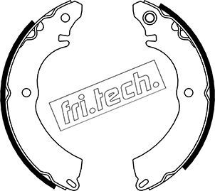 1064175 fri.tech. Комплект тормозных колодок