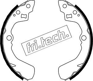 1026345 fri.tech. Комплект тормозных колодок