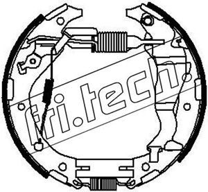 16342 fri.tech. Комплект тормозных колодок