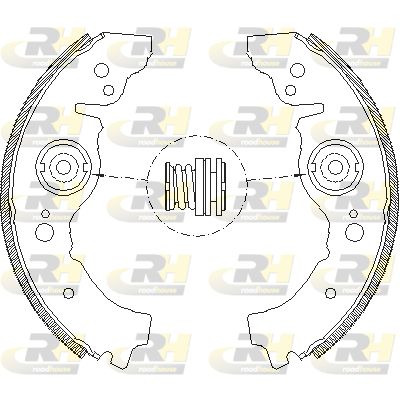 403200 ROADHOUSE Комплект тормозных колодок