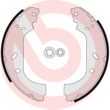 S23517 BREMBO Комплект тормозных колодок