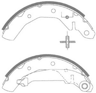 FT0133 FIT Комплект тормозных колодок