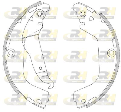 428000 ROADHOUSE Комплект тормозных колодок