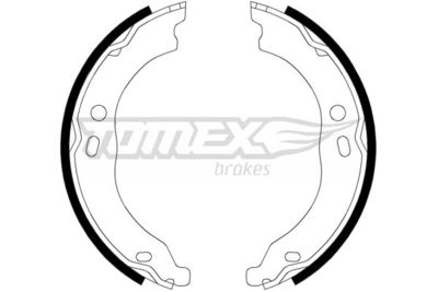TX2199 TOMEX Brakes Комплект тормозных колодок