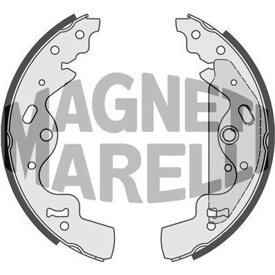 360219198376 MAGNETI MARELLI Тормозные колодки