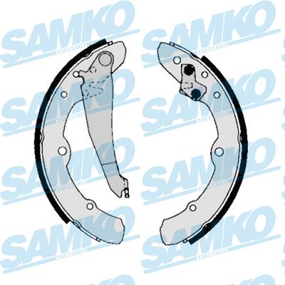 80150 SAMKO Комплект тормозных колодок
