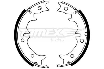 TX2229 TOMEX Brakes Комплект тормозных колодок