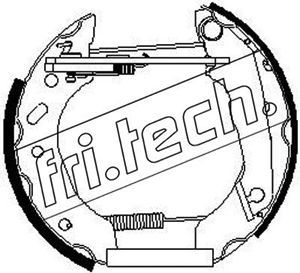 16282 fri.tech. Комплект тормозных колодок