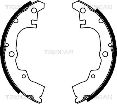 810041414 TRISCAN Комплект тормозных колодок