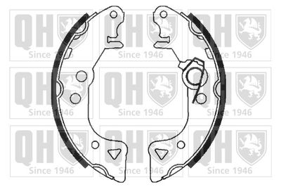 BS774 QUINTON HAZELL Комплект тормозных колодок