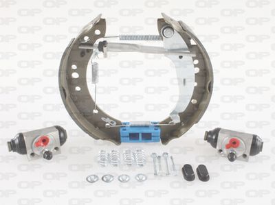 BSK207800 OPEN PARTS Комплект тормозных колодок