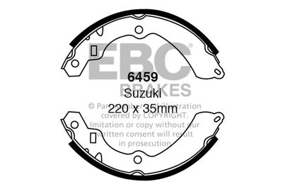 6459 EBC Brakes Комплект тормозных колодок