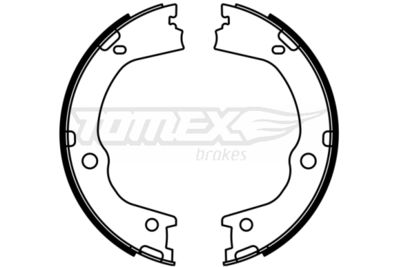 TX2306 TOMEX Brakes Комплект тормозных колодок