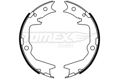 TX2239 TOMEX Brakes Комплект тормозных колодок