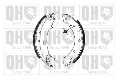 BS927 QUINTON HAZELL Комплект тормозных колодок