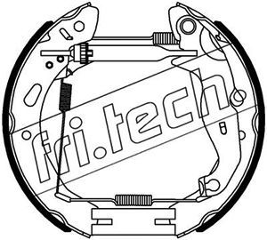 16442 fri.tech. Комплект тормозных колодок