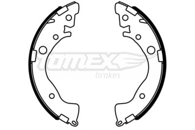 TX2302 TOMEX Brakes Комплект тормозных колодок