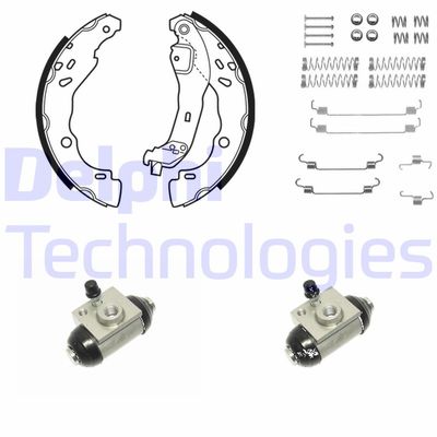 KP1088 DELPHI Комплект тормозных колодок