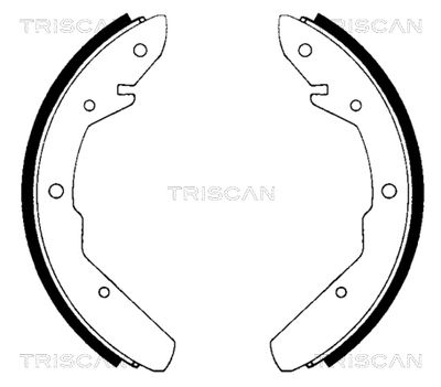 810029275 TRISCAN Комплект тормозных колодок