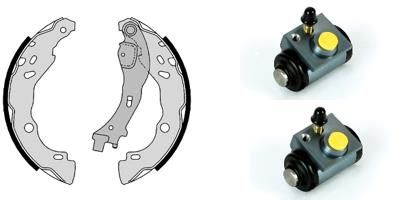 H61084 BREMBO Комплект тормозных колодок