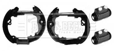 BBS1045K BORG & BECK Комплект тормозных колодок