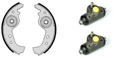 H23008 BREMBO Комплект тормозных колодок