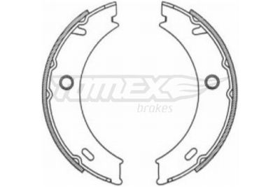 TX2118 TOMEX Brakes Комплект тормозных колодок