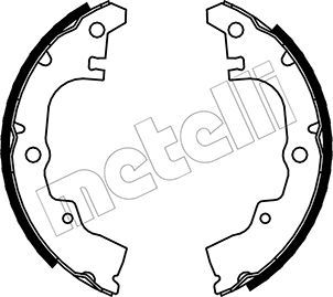 530546 METELLI Комплект тормозных колодок