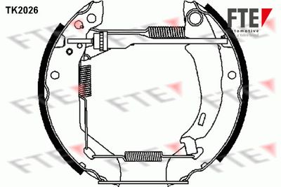 TK2026 FTE Комплект тормозных колодок