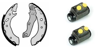 H24057 BREMBO Комплект тормозных колодок